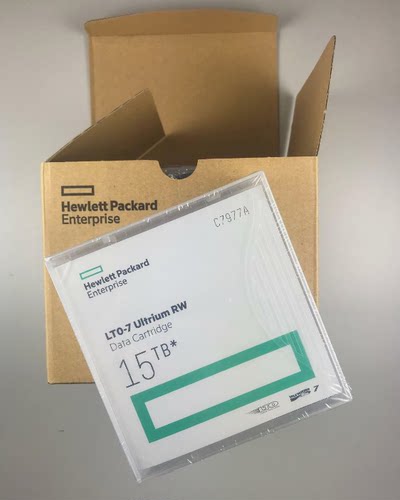 全新原装HPE LTO7数据磁带6.25/15TB, C7977A现货