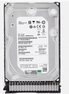 HP 820032-001 857642-001 8T SAS 3.5 819201-B21 819199-001