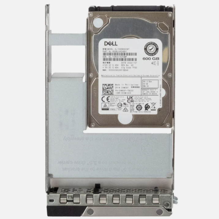 Dell 04WX8Y 4WX8Y AL15SEB060NY 600GB 10K 64MB SAS-3 3.5''