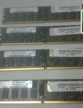 IBM 4523  77P6500 4GB 2Rx4 PC2-5300P DDR2 667 MHz P520 P550