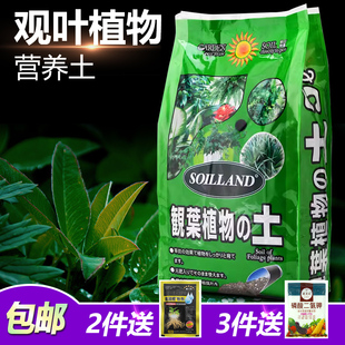 观叶植物专用土家用园艺绿植盆栽营养土通用型绿萝龟背竹配方土