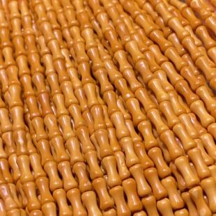 橄榄核雕刻饰编手机链钥匙扣配珠材料手工diy节日礼物多圈竹节链