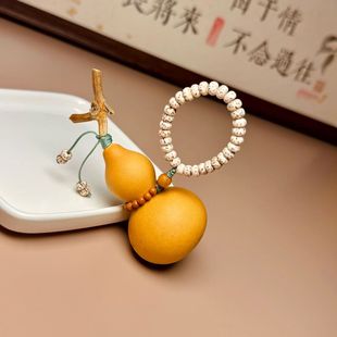 天然手捻文玩葫芦把玩随身便携手把件精品创意包包挂饰送礼工艺品
