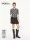 Короткая юбка MOCO, новинка осени 2025 года, в стиле колледжа Gaozhi, объемная I-образная плиссированная юбка со средней посадкой и низкой талией, MBE3SKT024 mini 4