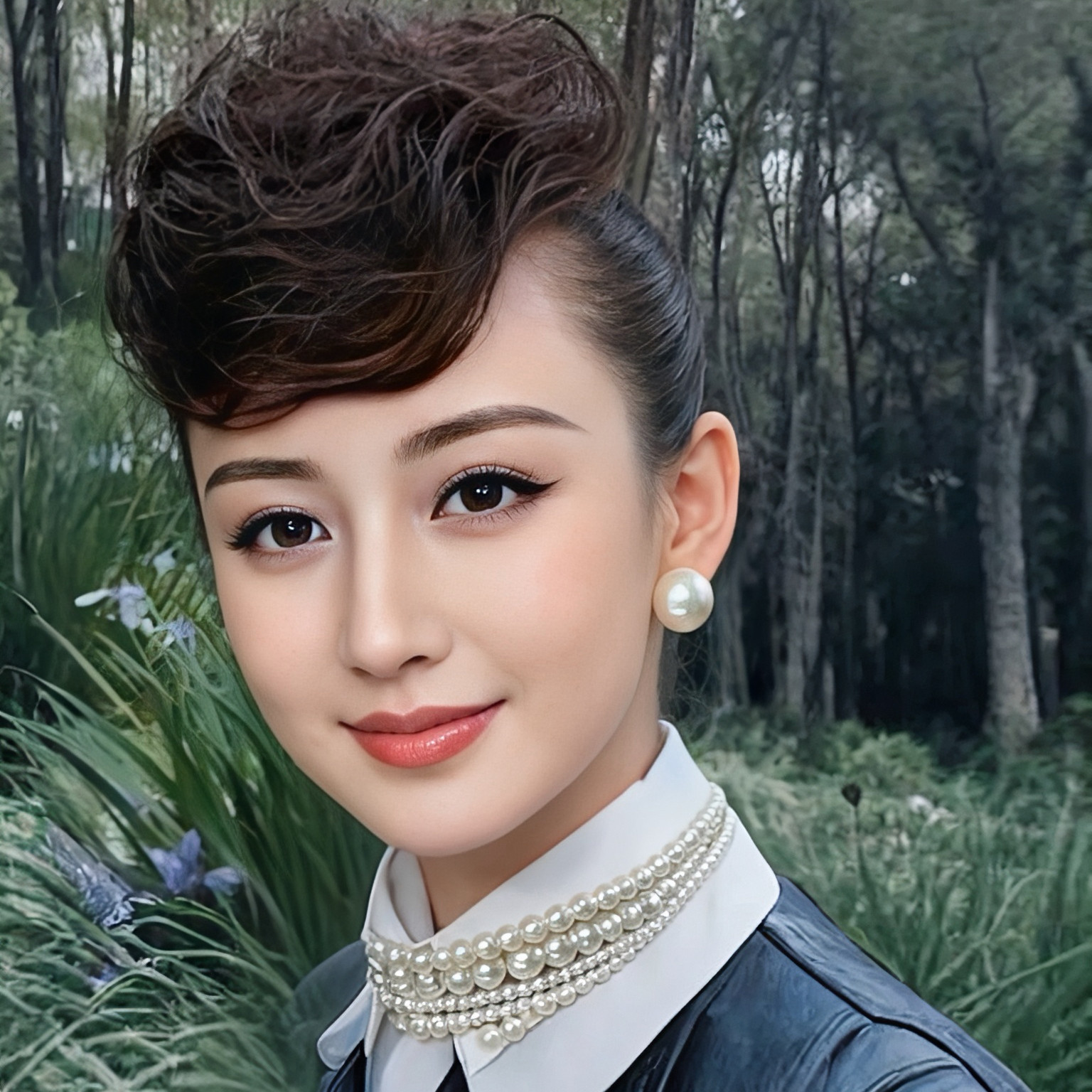 云朵层次遮盖发际线刘海片