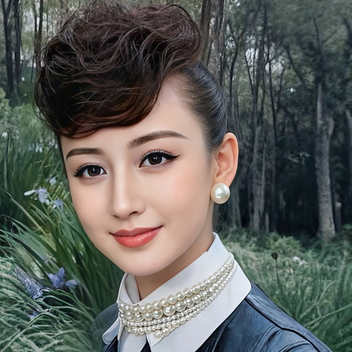 云朵层次遮盖发际线刘海片