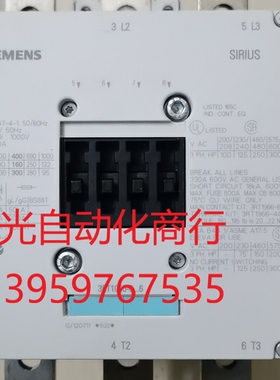 西门子3RT1066-6AD36接触器