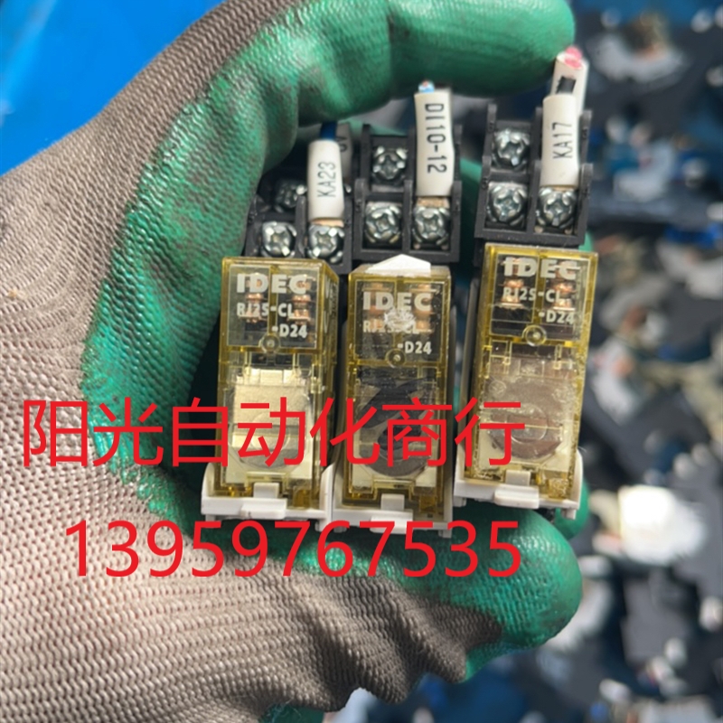 和泉IDEC继电器RJ2S-cl-24v二手拆机