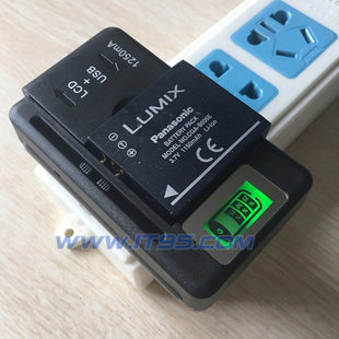 DMW S005A BCC12 S005E相机电池充电器 松下CGA DV001 S005E