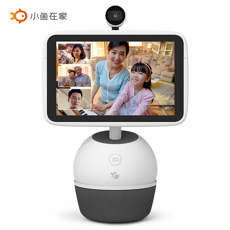 小魚(yú)在家分身魚(yú)2視頻通話(huà)機(jī)器人高清360度智能語(yǔ)音聊天老人陪伴