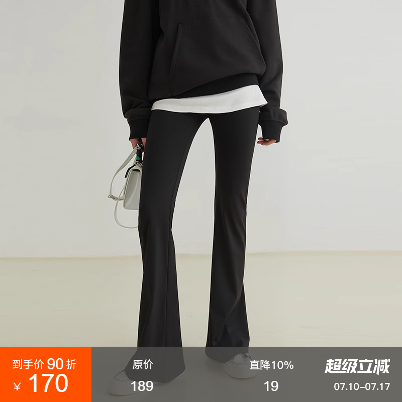 范洛显瘦天花板高弹力休闲裤子