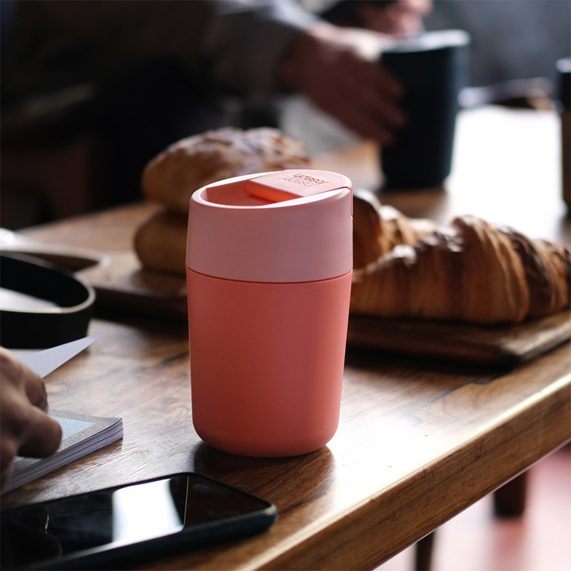英国Joseph高颜值咖啡杯外带便携随行杯户外随手水杯塑料杯带盖_虎窝淘