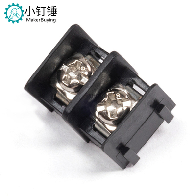 栅栏式PCB接线端子KF7620-7.62mm2P可拼接多位 边脚