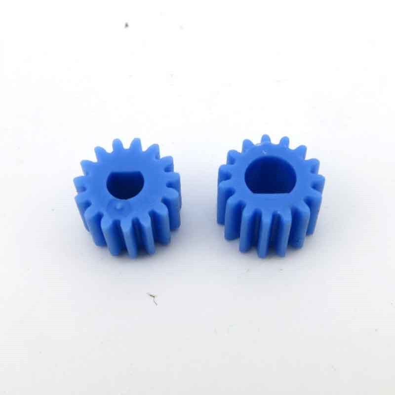D字孔齿轮 0.5模数 塑胶 3mm 4mm 减速电机削边轴齿轮 模型DIY图片
