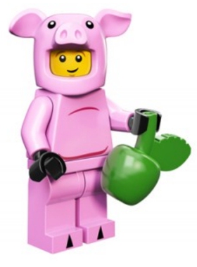 LEGO71007抽抽乐 乐高积木人仔 S12十二季 #14 小猪人 原封