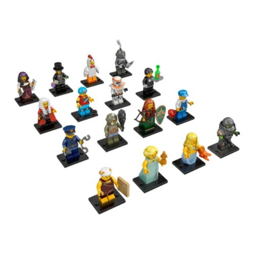 LEGO71000抽抽乐 乐高积木人仔 S9九季 一套不重复16只 原封