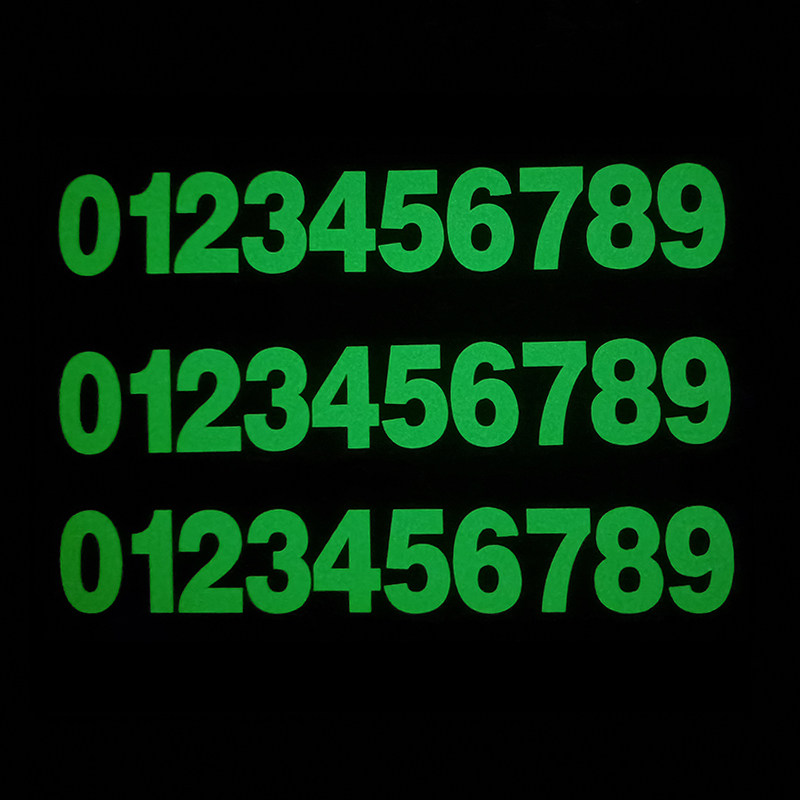 夜光数字夜光字体星星墙贴夜光墙贴夜光数字0-9各3个还送三个1
