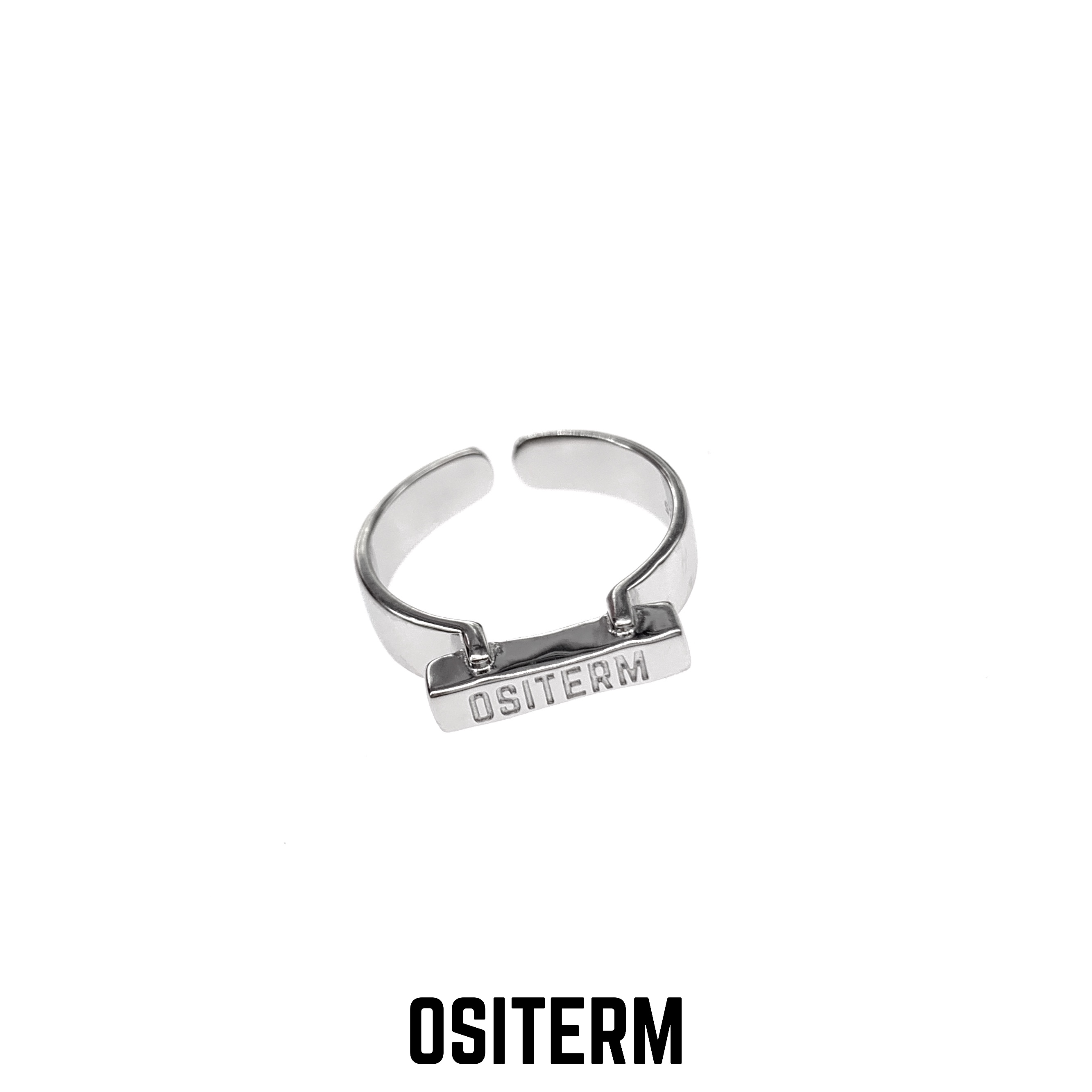 OSITERM机械装置戒指 925银饰品男女指环可调节原创设计小众高级