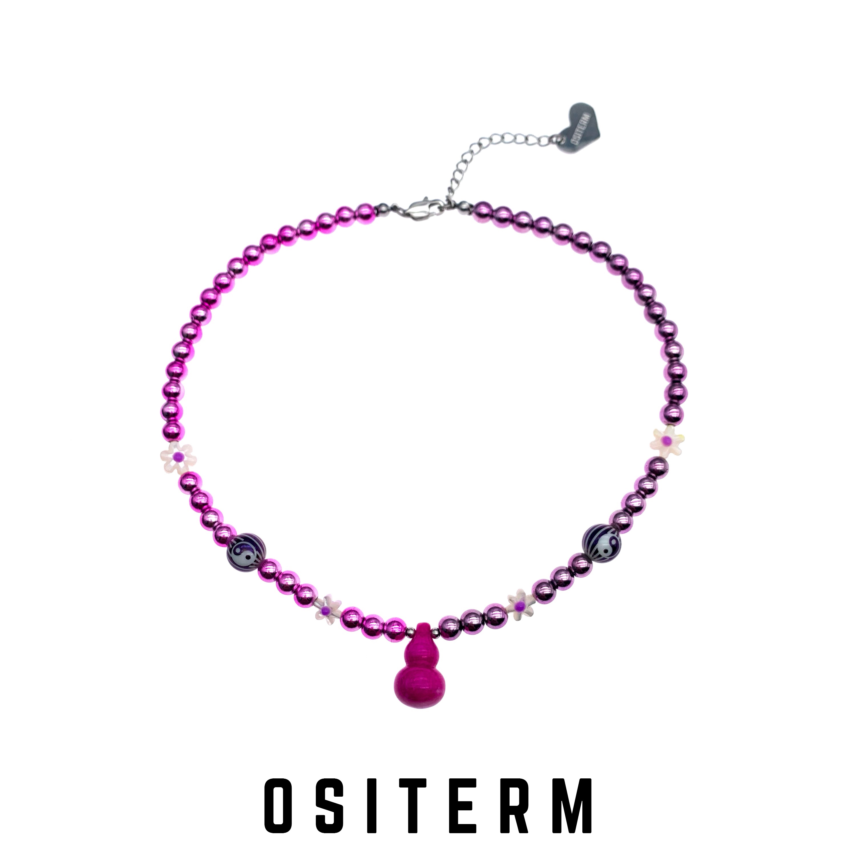 ositerm电玩太极新中国风赛项链