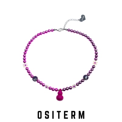 ositerm电玩太极新中国风赛项链