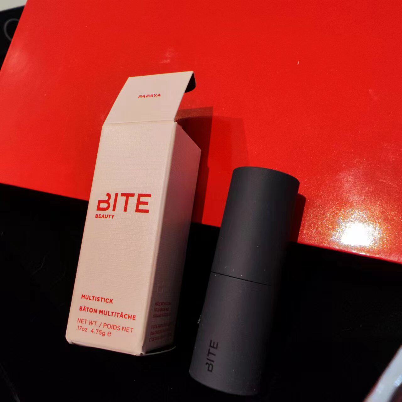 美代包邮BITE Mutistick多功能彩妆棒眼影腮红 Papaya