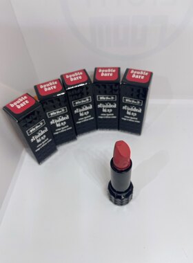 美代微瑕运损包邮Kat Von D哑光KVD黑管铆钉口红唇膏Double Dare