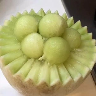 下一批21号采摘发货 南汇玉菇甜瓜一箱（3-5只 ）12斤