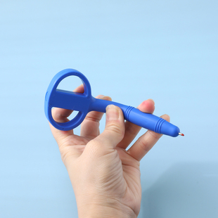 监狱看守所专用软胶安全笔留置谈话室安全笔笔尖回缩防吞咽防自伤