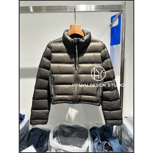 韩钰秋季新款保暖立领女羽绒服