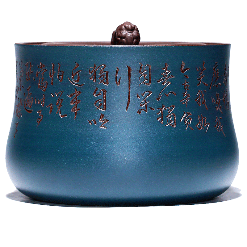 宜兴紫砂茶叶罐大号密封罐通用