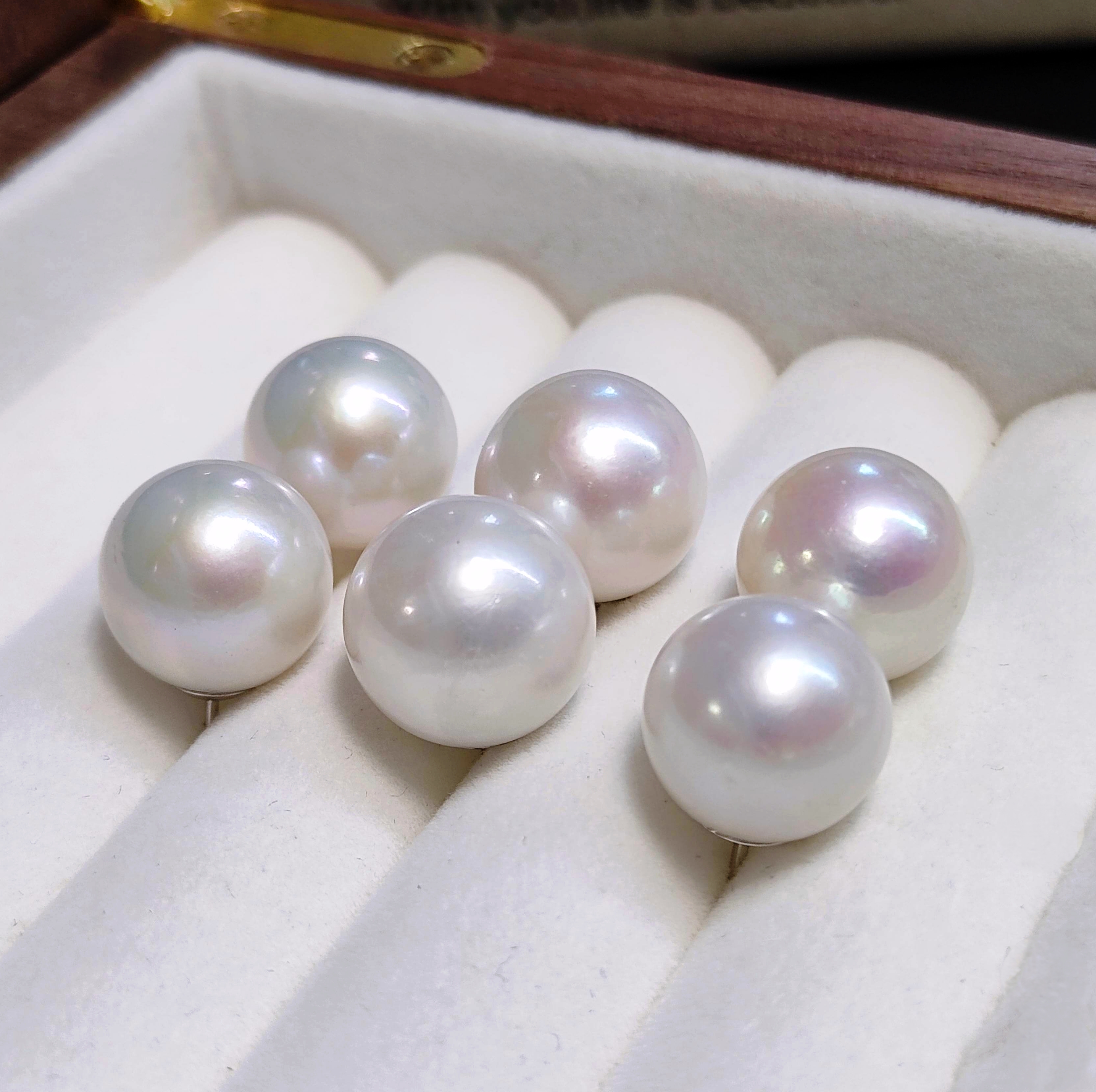 诸暨珍珠淡水真珍珠高性价比耳钉