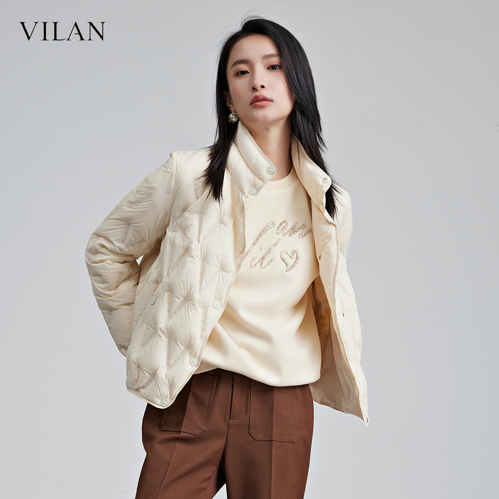 VILAN慧兰通勤长袖卫衣女