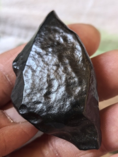 圣玉堂珠宝玉石天然和田戈壁玉黑青玉戈壁料挂坠