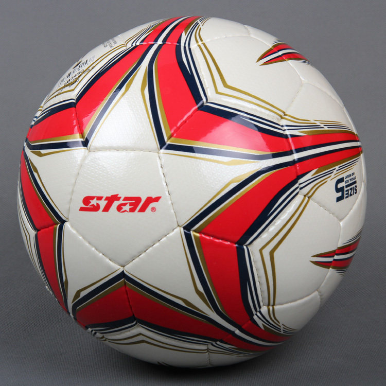包邮STAR世达足球SB345耐磨PU手缝5号比赛用球高弹性