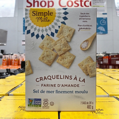 SimpleMills海盐杏仁饼干482g