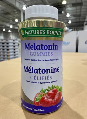 加拿大直邮 Nature's Bounty自然之宝褪黑素软糖180粒