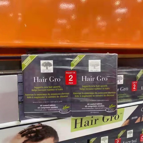 加拿大直邮HairGro生发素120片