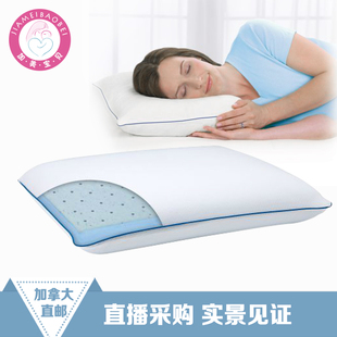 2个减10元加拿大直邮Novaform透气凝胶记忆枕头清凉枕套 一夜好眠