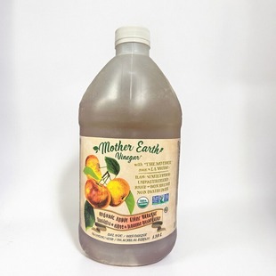 2瓶9.5折 加拿大直邮 Mother Earth Vinegar苹果醋 1.89L