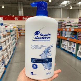 2瓶减10加拿大Head Shoulders海飞丝控油去屑止痒洗发水950ml