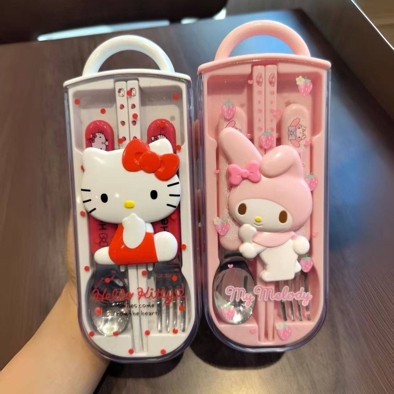 KT美乐蒂便携餐具套装