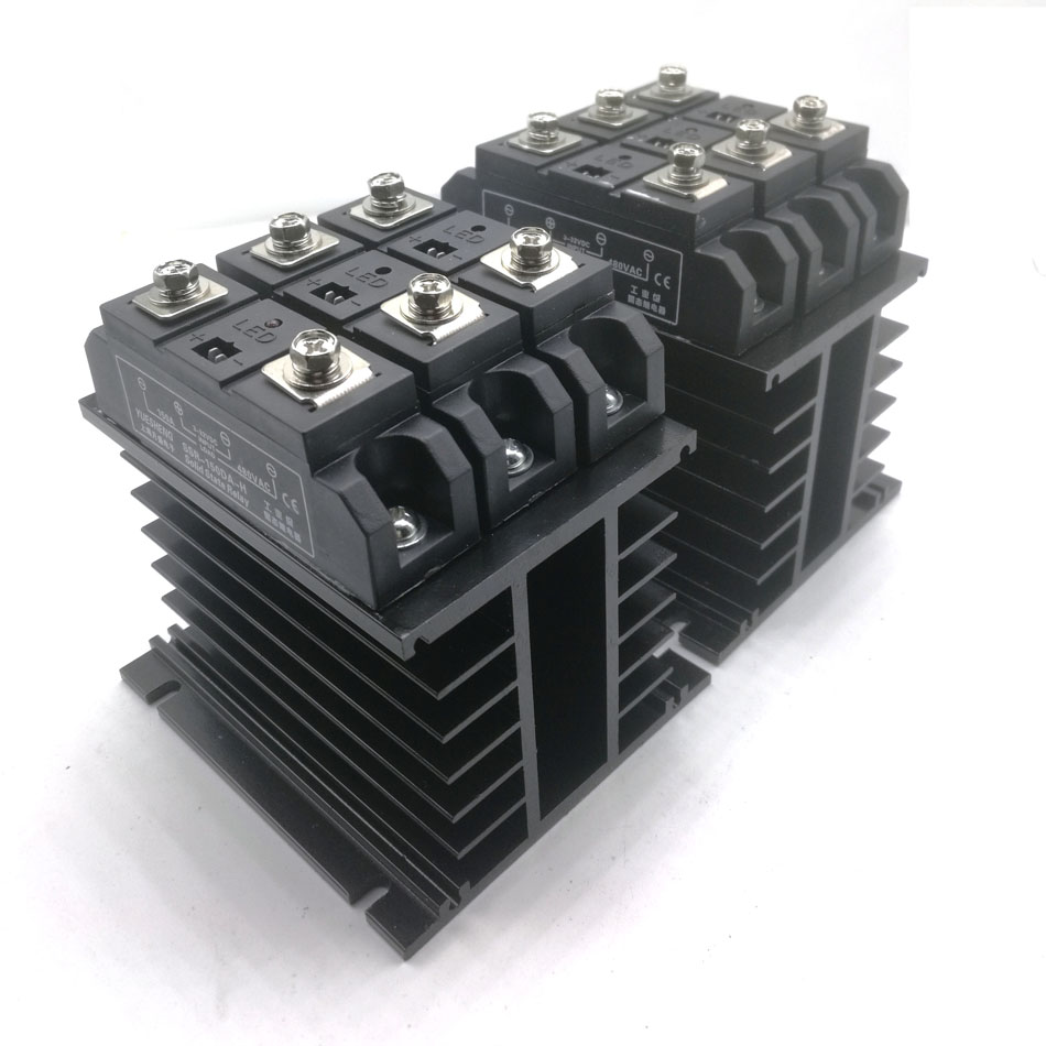 SSR-150DA-H/砖机切条机砌块机制砖机专用三相单相固态继电器