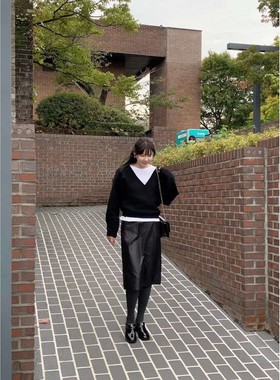 九1202韩国东大门毛衣-区courgette-8717353直邮街头人气浪漫秋季