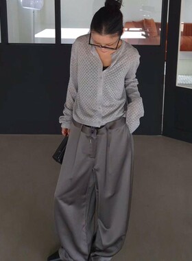 九0830韩国东大门休闲长裤区ous-8623065直邮街舞人气浪漫秋季