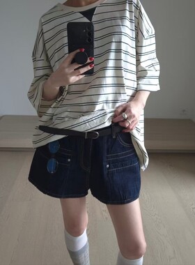 九0628韩国东大门运动短裤1区ous-8570739直邮街头人气风格秋季