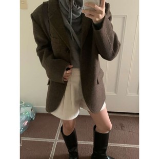 九1003韩国东大门大衣区UNDERSON-8661140冬季优雅正品都市休闲