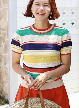 六0813韩国正品lemite-56272 针织衫区夏款时装新款流行直邮高档