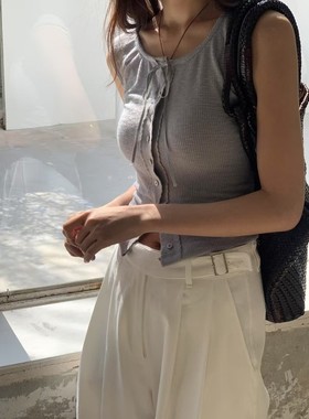 九0604韩国东大门运动瑜伽背心区Logarden-8549958直邮气质甜美