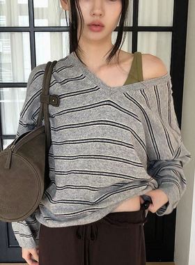 六0813韩国正品42570 针织衫区直邮经典人气新潮秋季英伦通勤炸街