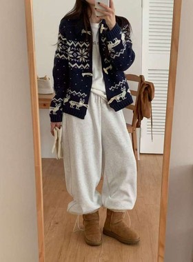 九1202韩国东大门休闲长裤区doubleJ-8716668正品街舞休闲复古